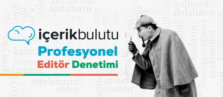 İçerik Bulutu Profesyonel Editör Denetimi Nedir?