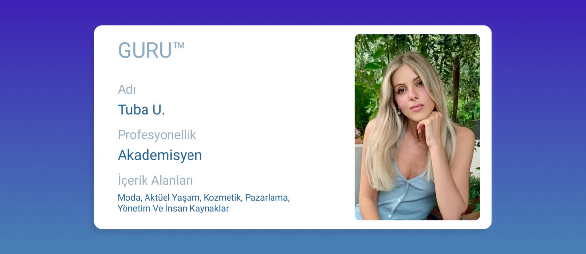 Akademisyen Teknik(GURU™) İçerik Üreticimiz ile Tanışın!